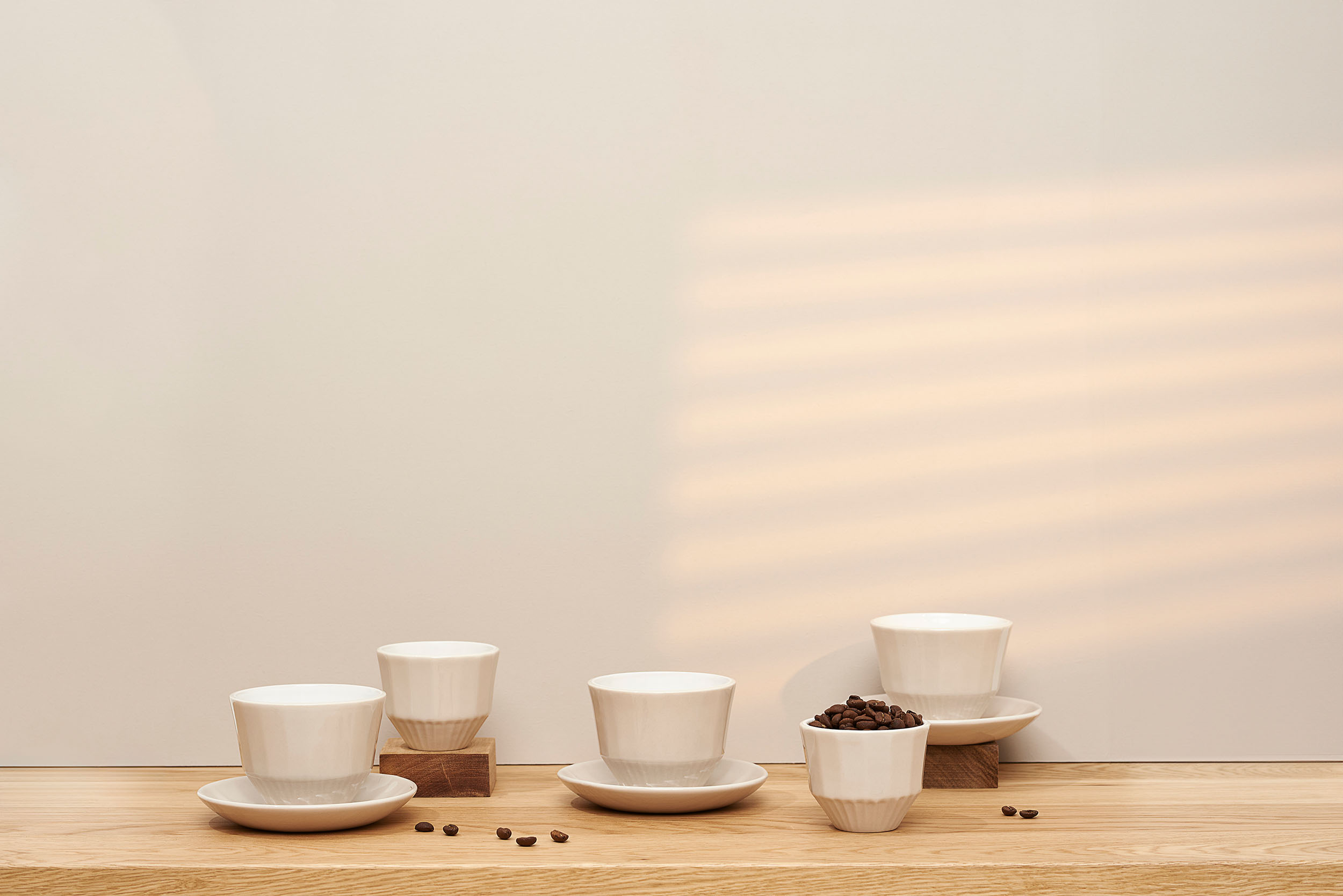 Product photography for Le Rine brand - elegant skincare product on neutral background with professional presentation